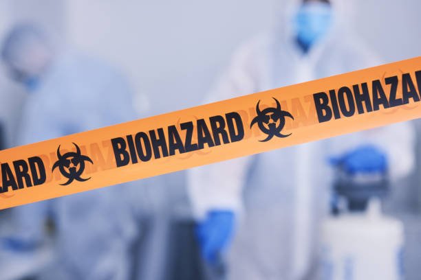 Professional Biohazard Cleanup technician working in Chapmansboro, TN